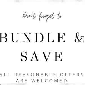 Bundle 2+ more items for discount and free shipping💕